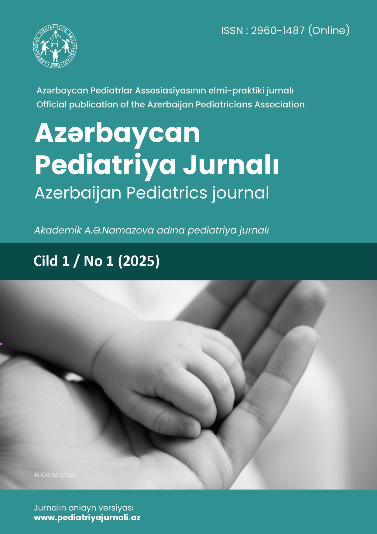 					Cild 1 № 1 (2025): Azərbaycan Pediatriya Jurnalı güstərmək
				
